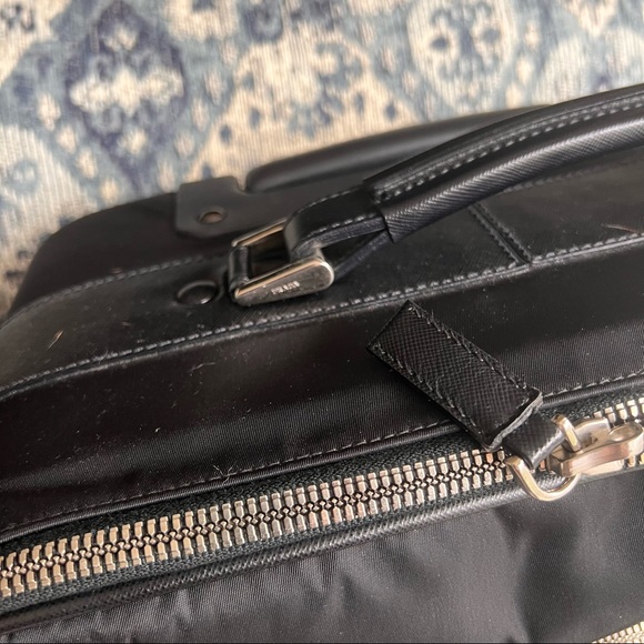 Prada Rolling Suitcase Luggage Travel Bag - Picture 6 of 15